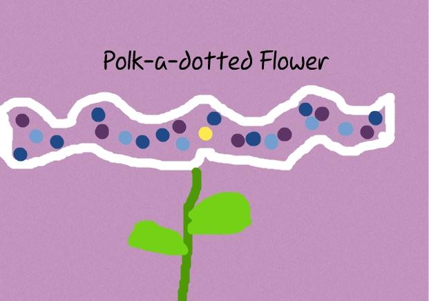 Polk-a-dotted Flower